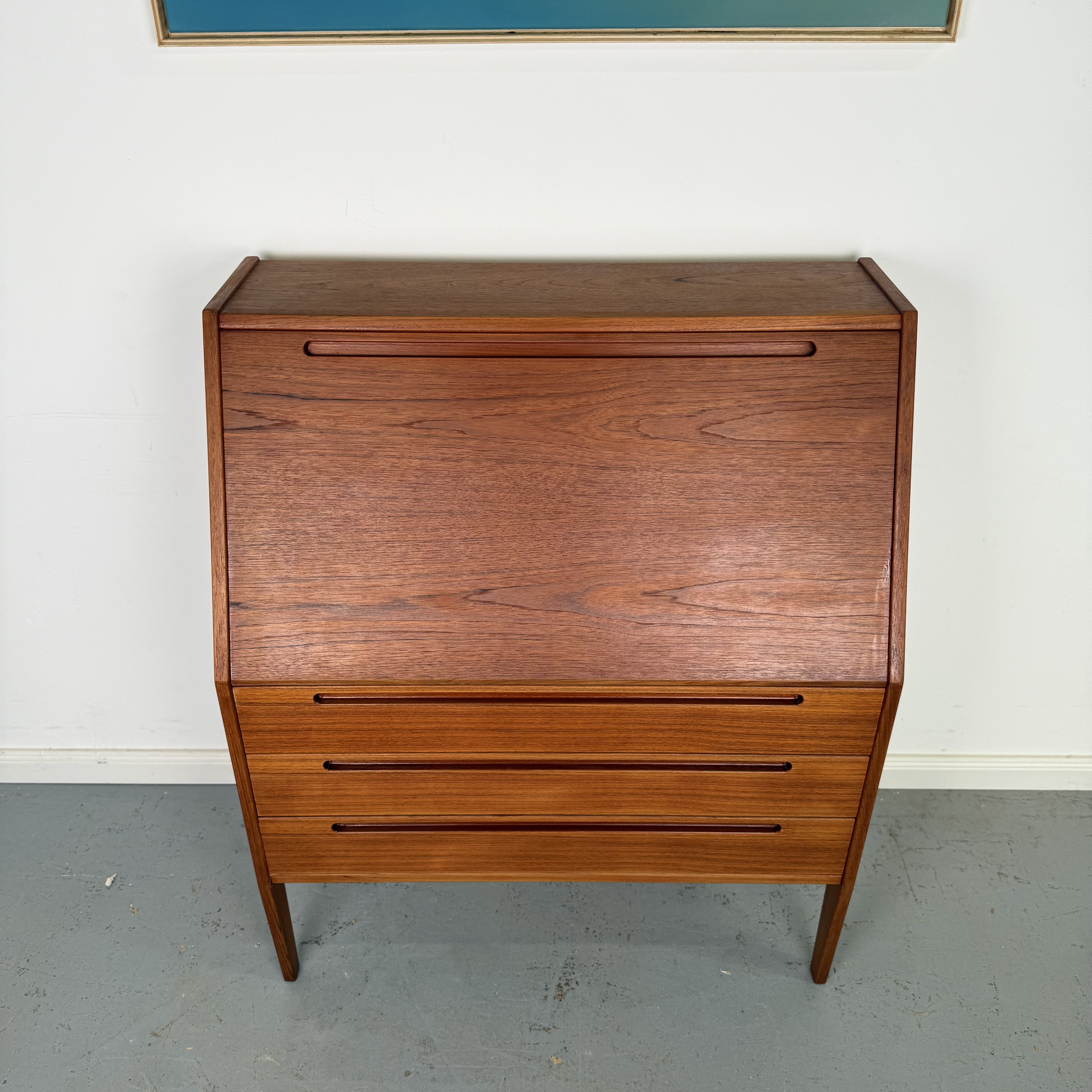 Teak Sekretär von Nils Jonsson für Torring Møbelfabrik