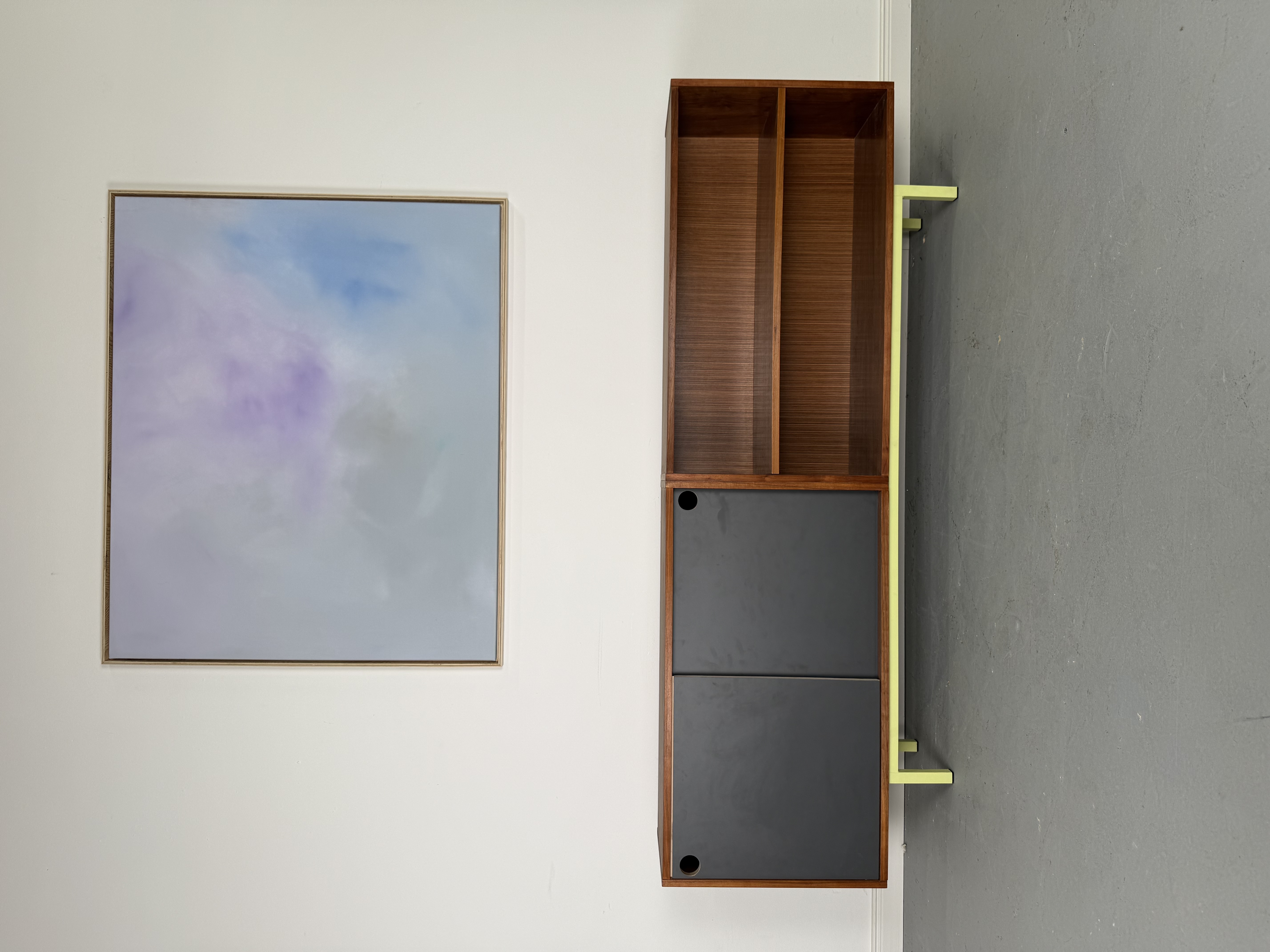 Neu interpretiertes 60er Jahre Sideboard aus zwei Vintage-Kommoden Neu interpretiertes 60er Jahre Sideboard aus zwei Vintage-Kommoden