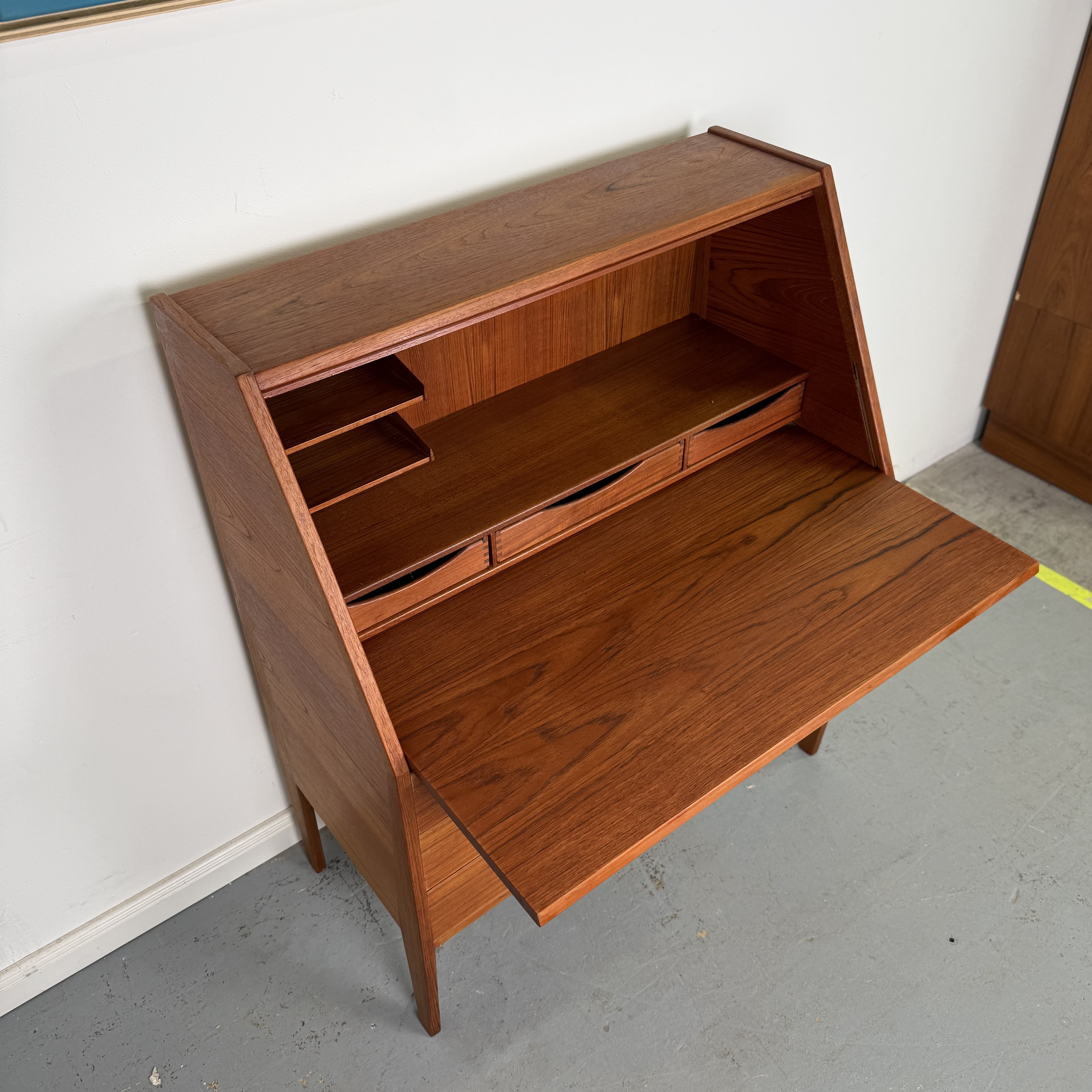 Teak Sekretär von Nils Jonsson für Torring Møbelfabrik