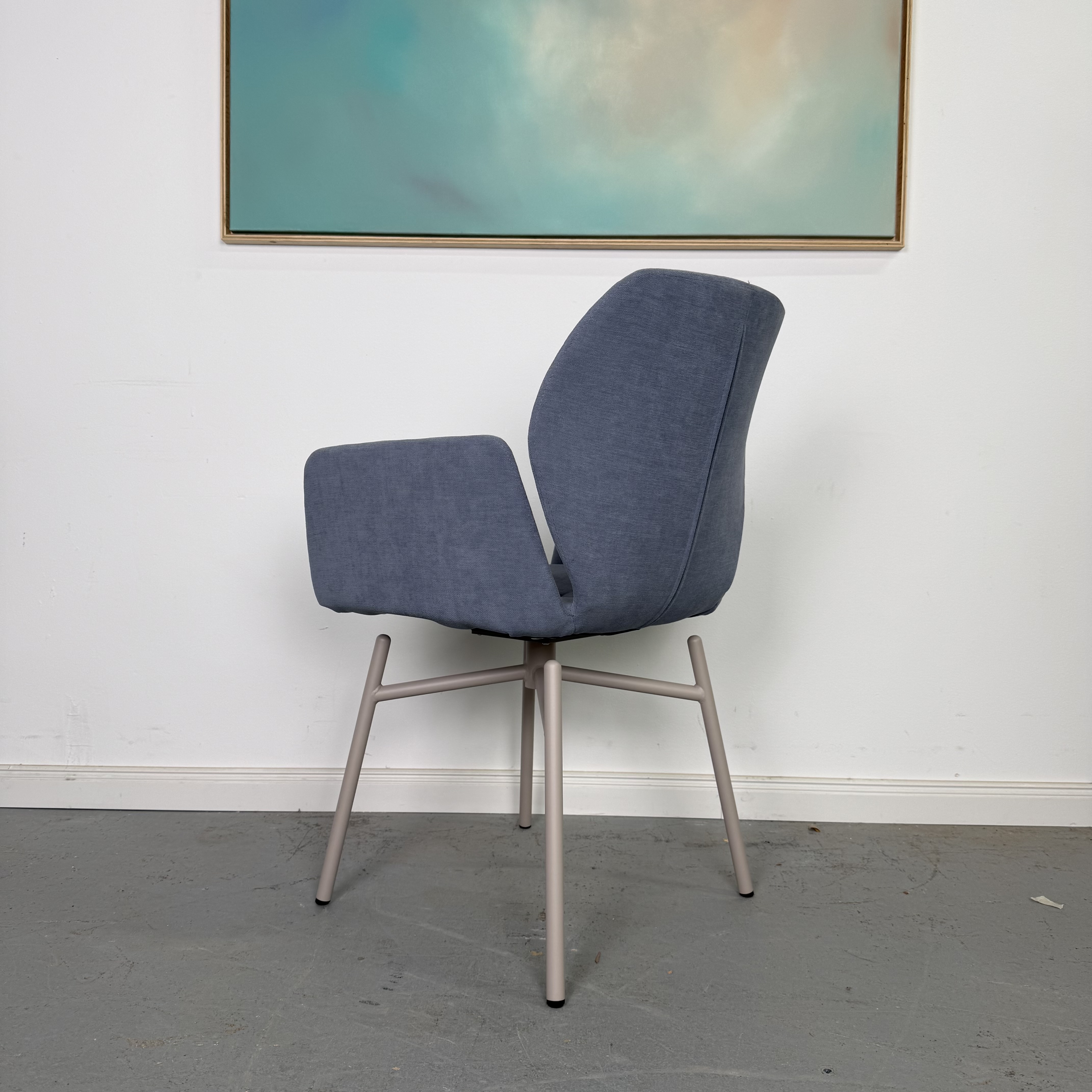 Mood 95 Armlehnstuhl in Mystic Jeans von Mobitec