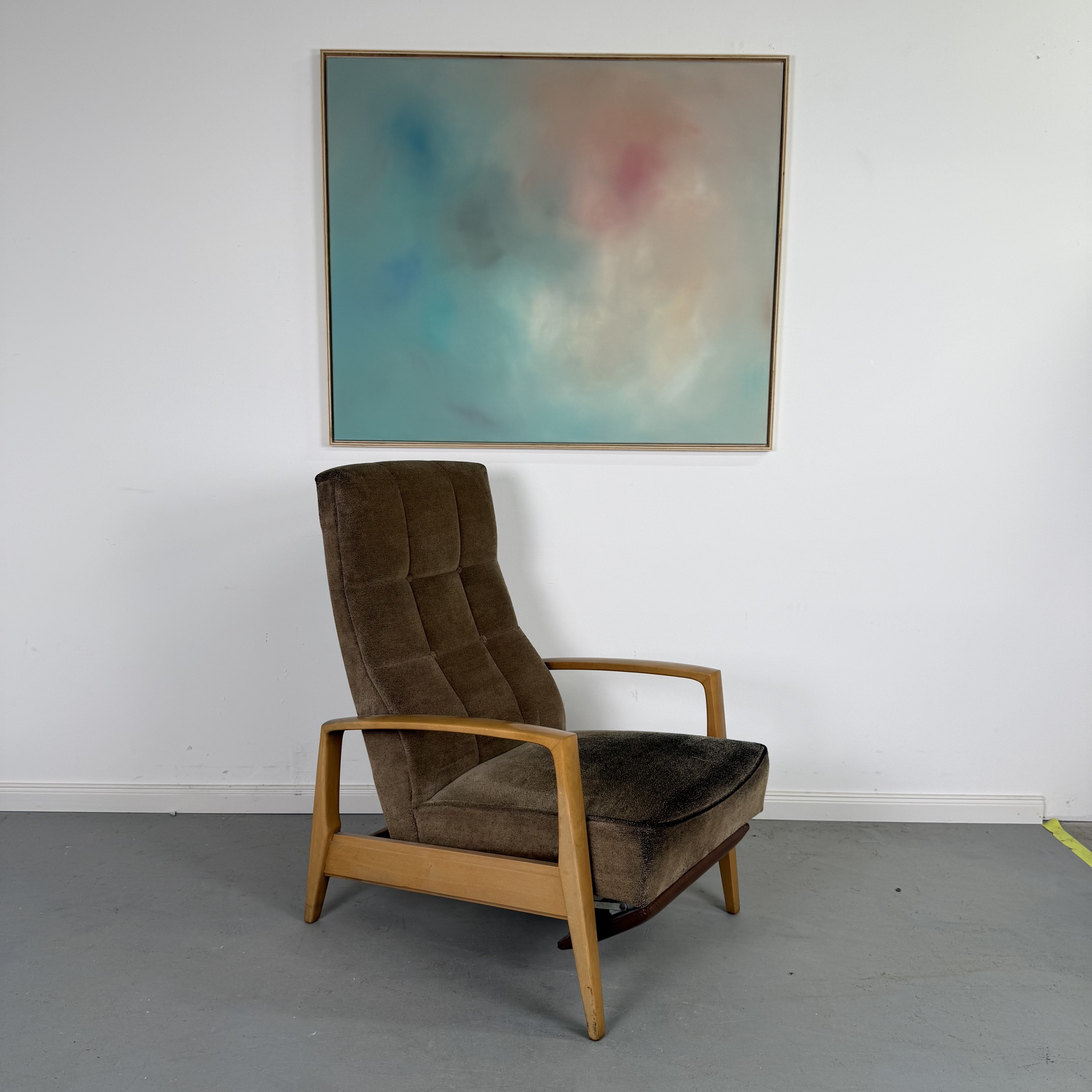 Vintage Ohrensessel mit Klappfunktion