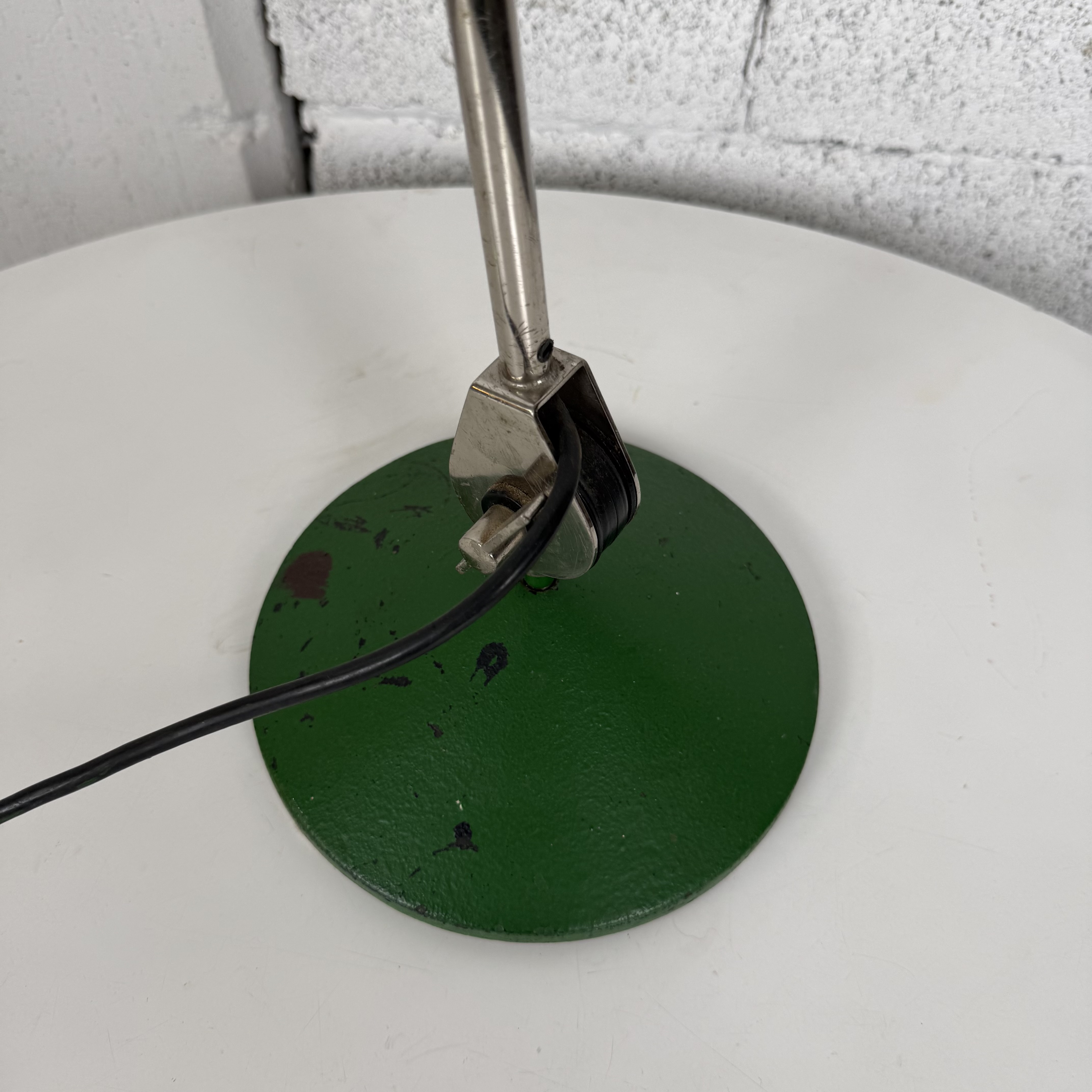 grüne Vintage Tischleuchte