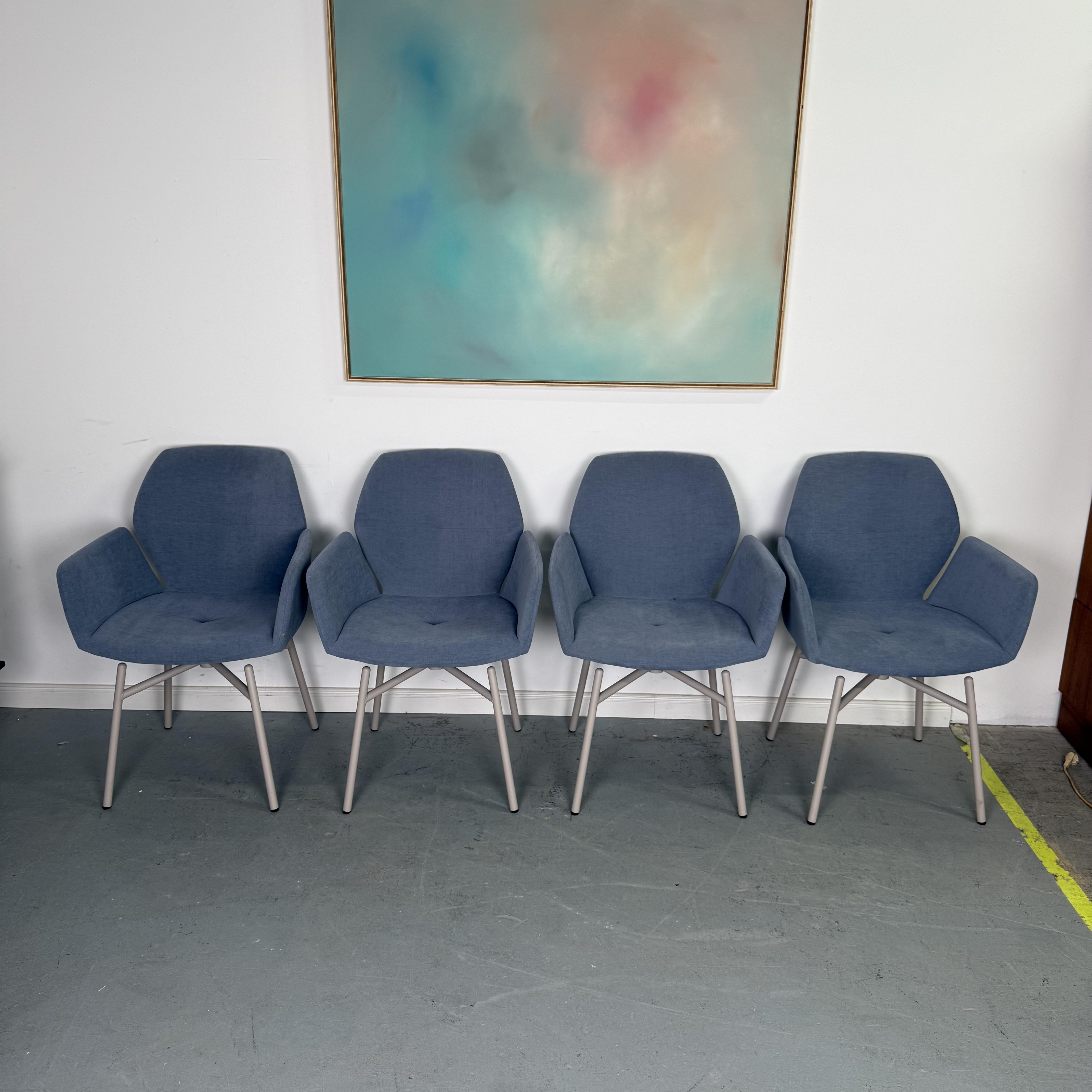 Mood 95 Armlehnstuhl in Mystic Jeans von Mobitec