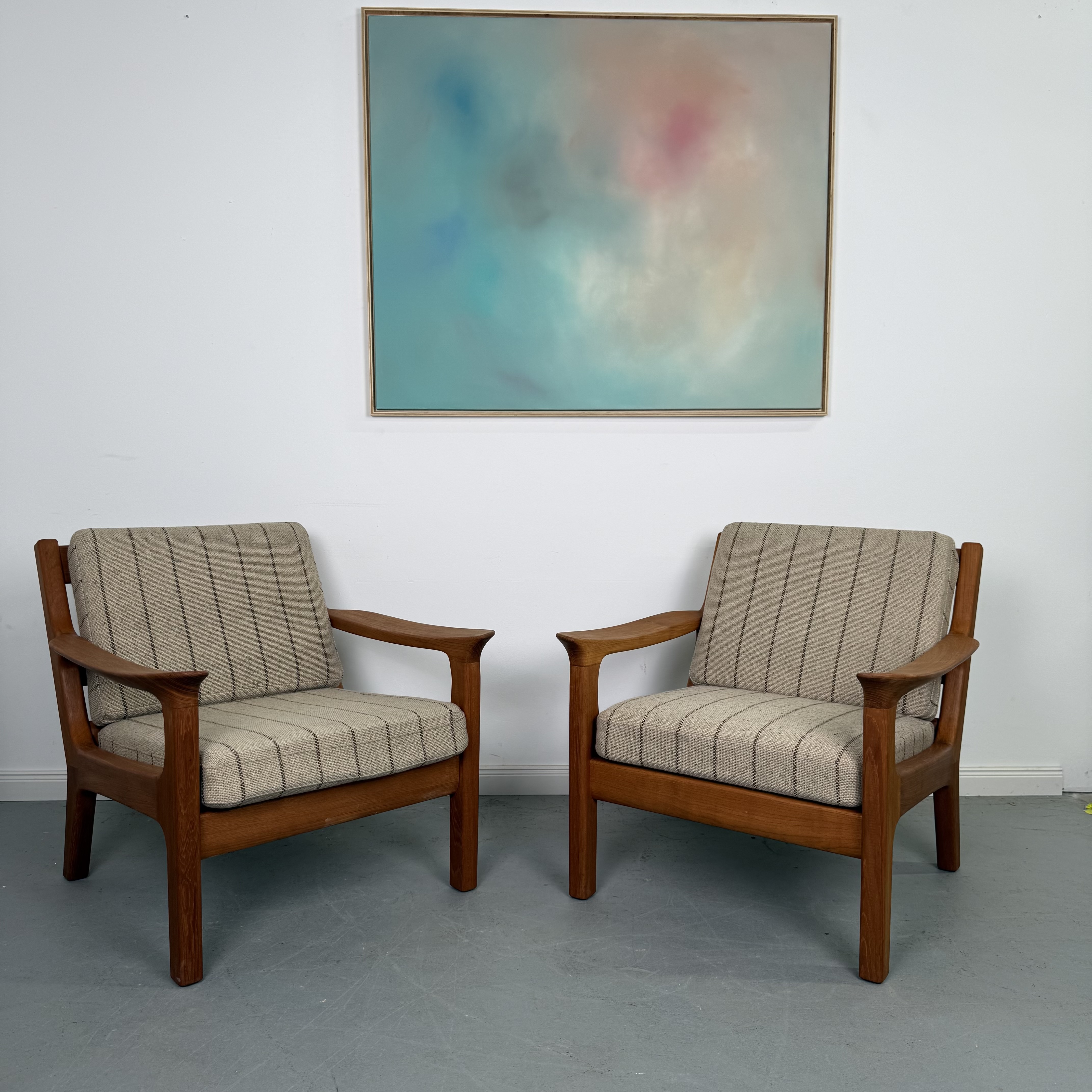 hochwertiger Easy Chair aus massivem Teakholz