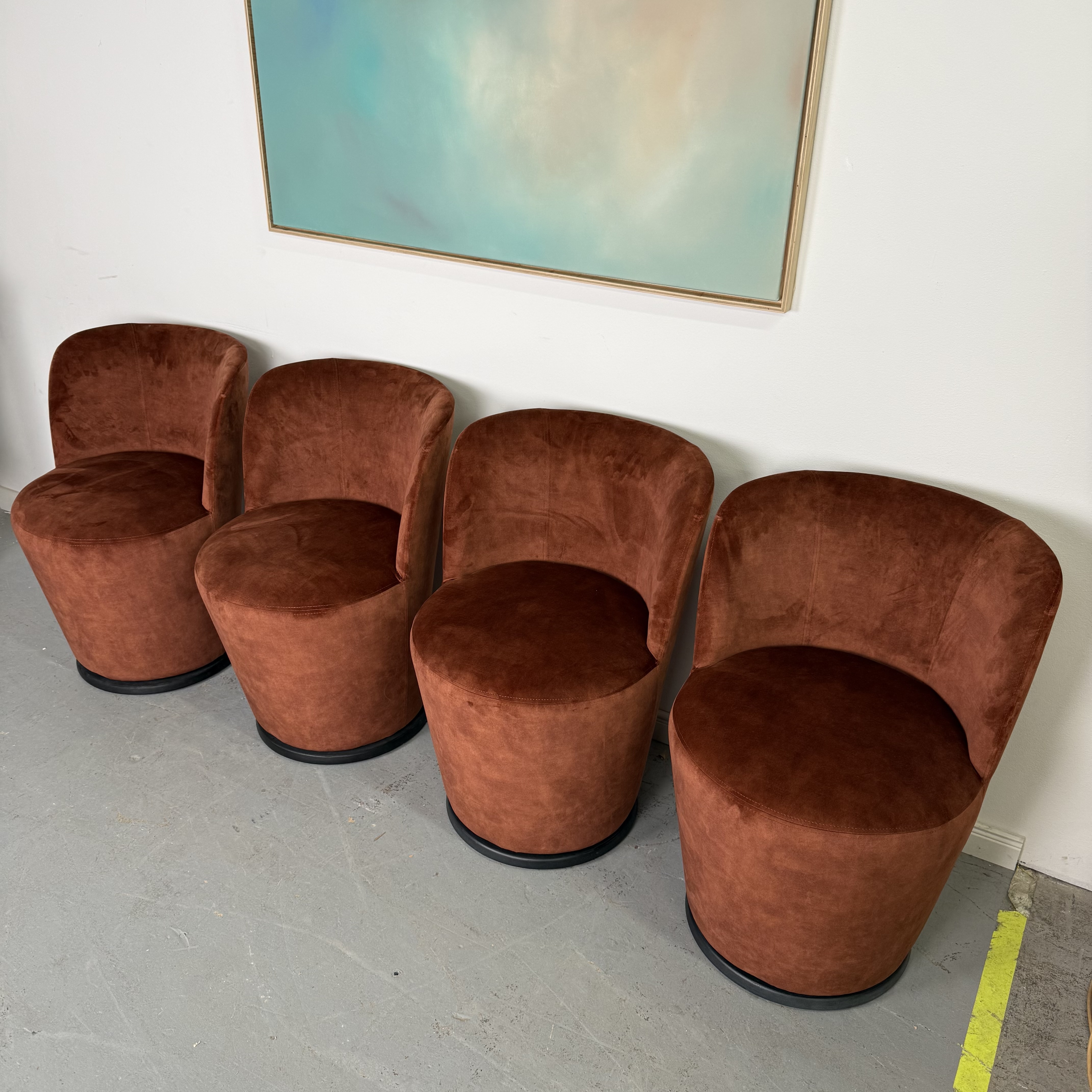 Bolero Esszimmer Stuhl in Genova Rost von Mobitec System (R2617)