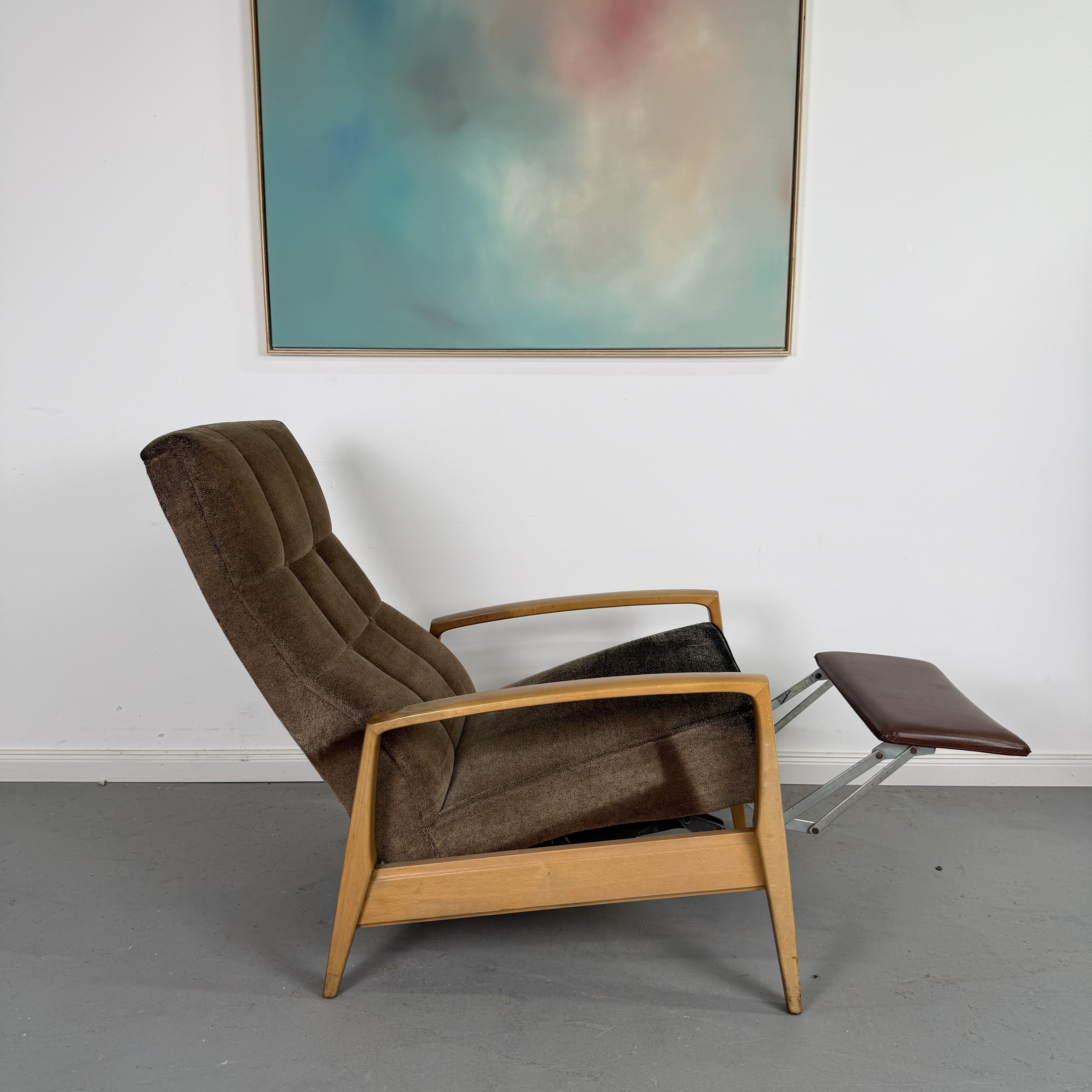 Vintage Ohrensessel mit Klappfunktion