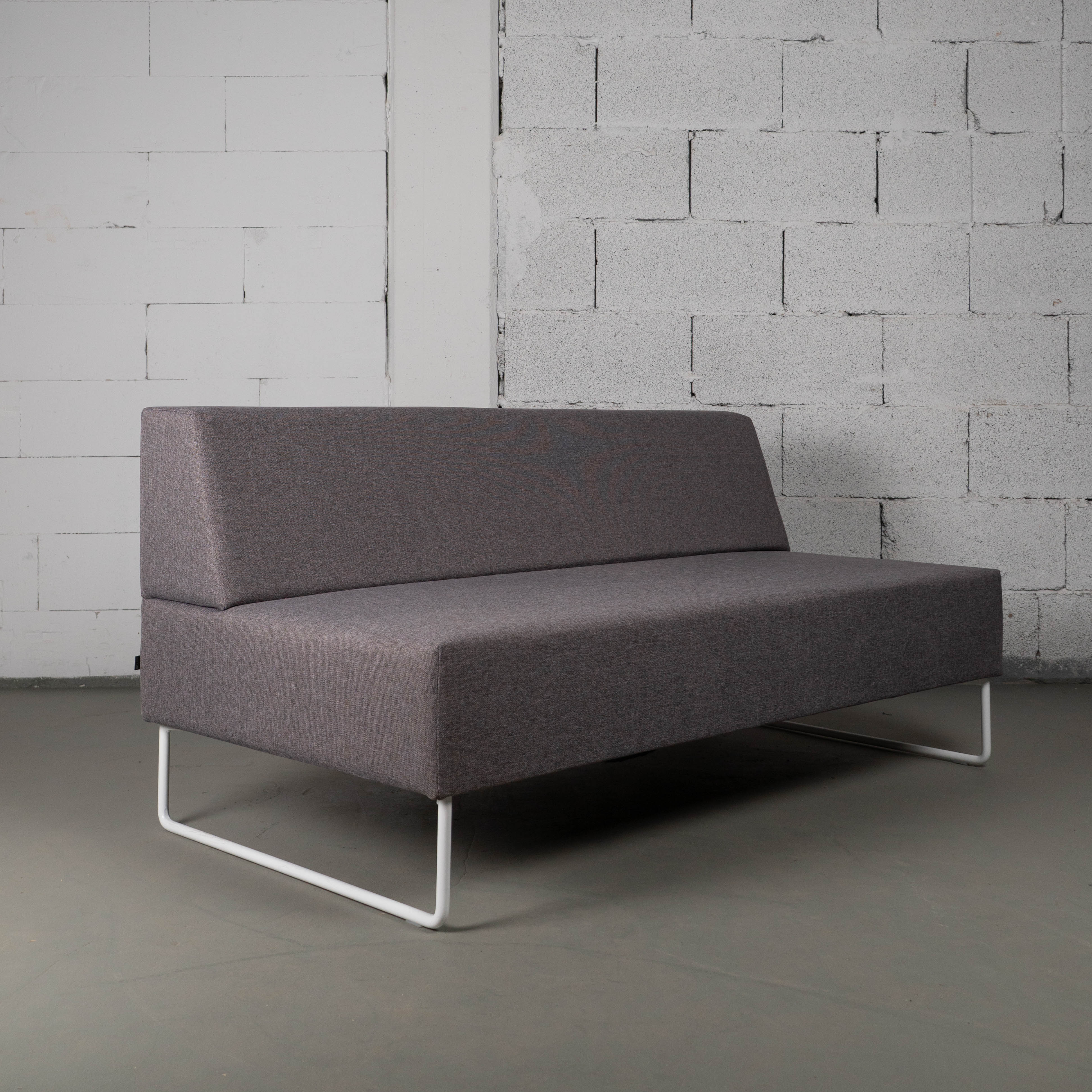 Akustik 2-Sitzer Sofa für Arbeitsbereiche mit Abschirmung